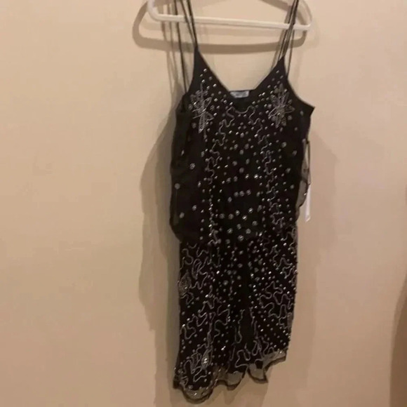 Dex Black Embellished Romper/Jumpsuit - Picture 8 of 12